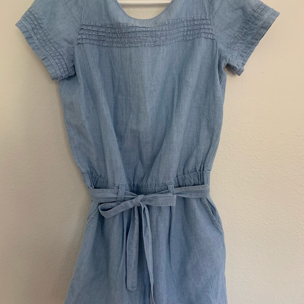 Denim romper